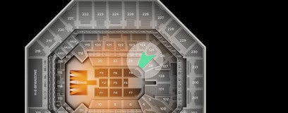 Seat view from Lower