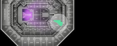 Seat view from Middle