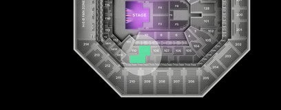 Seat view from Middle