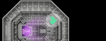 Seat view from Middle