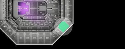 Seat view from Upper