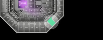 Seat view from Upper