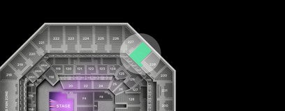 Seat view from Upper