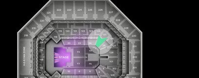 Seat view from Lower