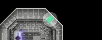 Seat view from Upper