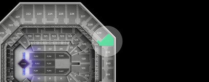 Seat view from Upper