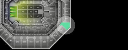 Seat view from Upper