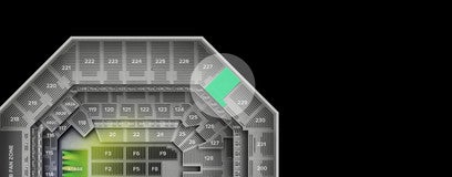 Seat view from Upper