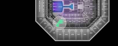 Seat view from Middle