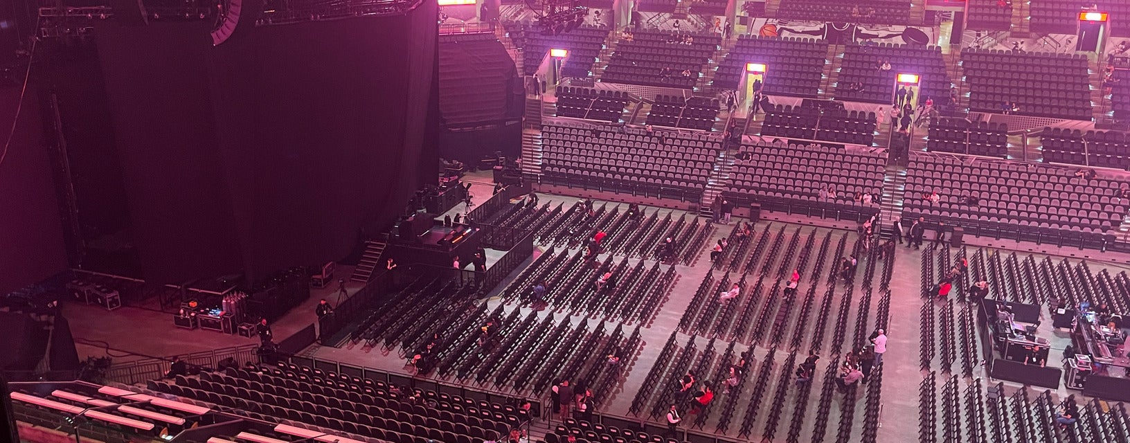 Seat view from Upper