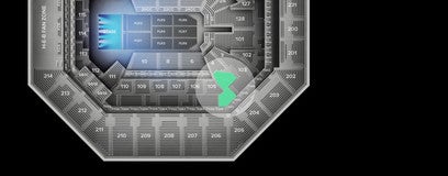 Seat view from Middle