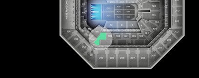 Seat view from Middle