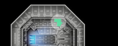 Seat view from Middle