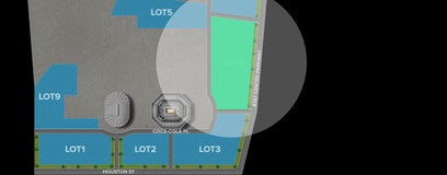 Seat view from Lot 4