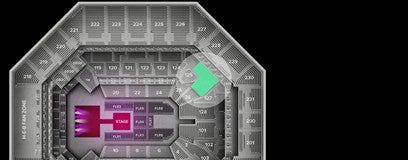 Seat view from Lower