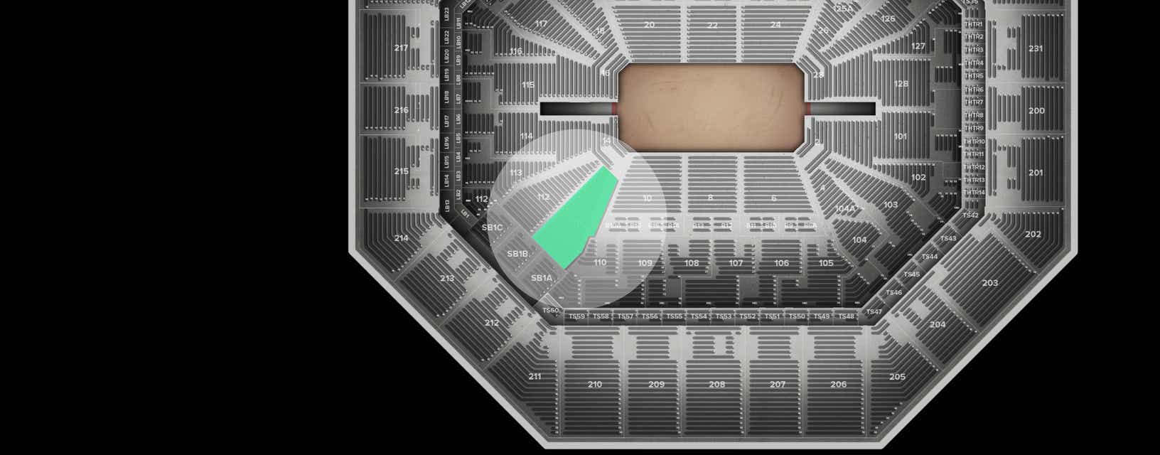 Seat view from Plaza