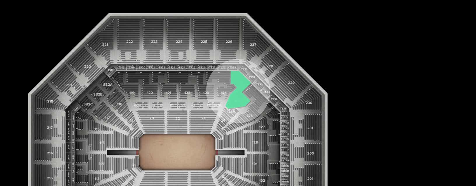 Seat view from Plaza