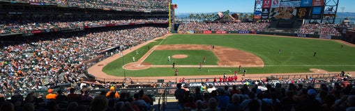 Seat view from Club Level Infield