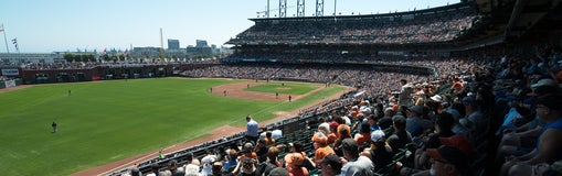 Seat view from Club Level Left Field