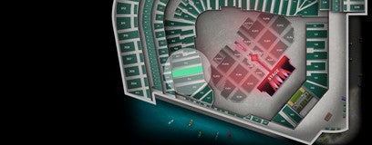 Seat view from Premium Lower Box