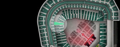 Seat view from Dugout Club