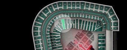 Seat view from Dugout Club