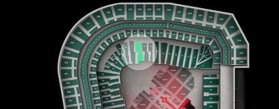 Seat view from Premium Field Club