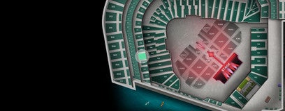 Seat view from Club Level Infield