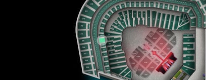 Seat view from Club Level Infield