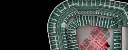 Seat view from Club Level Infield