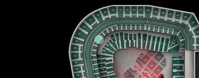 Seat view from Club Level Infield