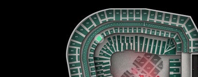 Seat view from Club Level Infield