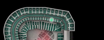 Seat view from Club Level Outfield