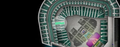 Seat view from Premium Field Club