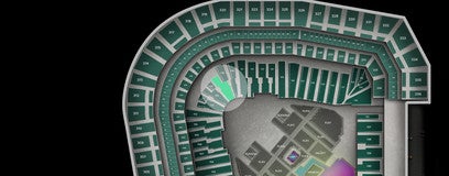 Seat view from Dugout Club