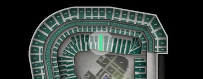 Seat view from Premium Lower Box