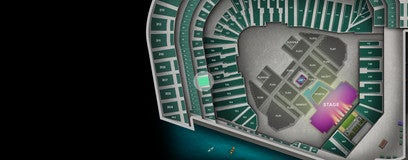 Seat view from Club Level Infield