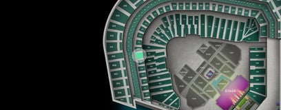 Seat view from Club Level Infield