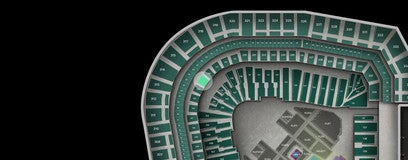 Seat view from Club Level Infield