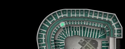 Seat view from Club Level Infield