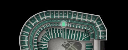 Seat view from Club Level Infield