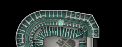 Seat view from Club Level Infield