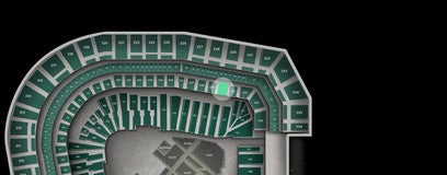 Seat view from Club Level Outfield