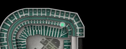 Seat view from Club Level Outfield