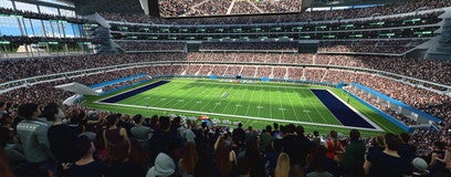 Seat view from Club Mezzanine