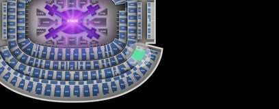 Seat view from Mezzanine