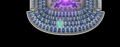 Seat view from Mezzanine