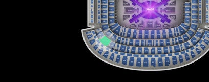 Seat view from Mezzanine