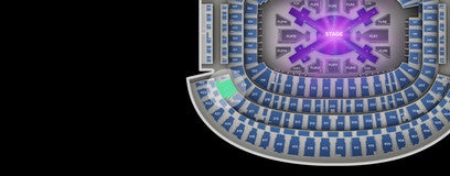 Seat view from Mezzanine