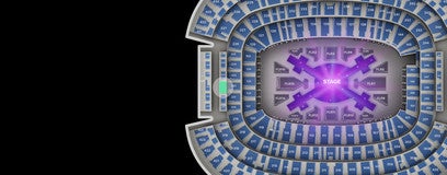 Seat view from Mezzanine